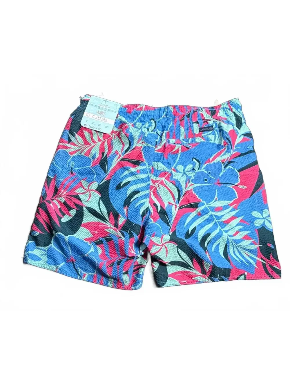 LAGUNA SWIM lightweight lined THE VOLLEY 7” inseam beach swim shorts trunks